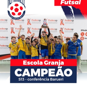 Giusto 5 e Granja Viana conquistam a Liga Alphaville de Futsal 2025 em disputas emocionantes
